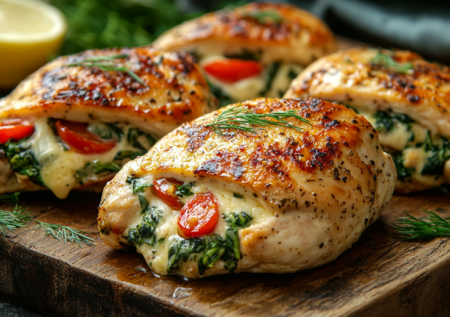 Вкусное горячее на новогодний стол. «Гармошки» из курицы с творожным сыром — нужны грудка, паприка и чеснок