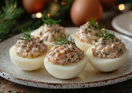 Закуска со шпротами на новогодний стол. Must-have любого застолья — нужны яйца, сыр и хорошее настроение
