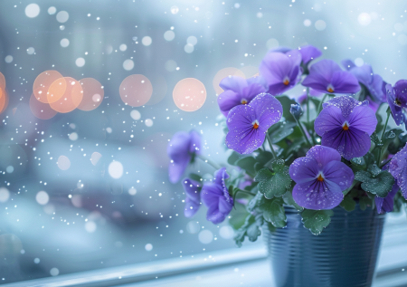 Как простая забывчивость подарила фиалкам зимнее цветение: удивительный способ, который оживляет даже самые чахлые растения