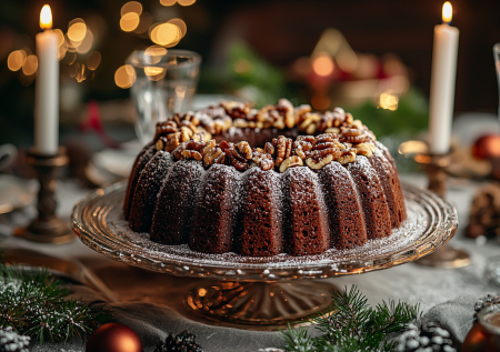 Шоколадный кекс «Рождественский»: элементарный рецепт — как раз для суматохи перед Новым годом
