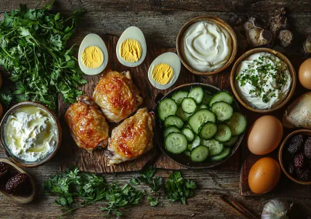 Салат, который произведет эффект на любом застолье: неожиданный «Троя» с красивой подачей и глубоким вкусом