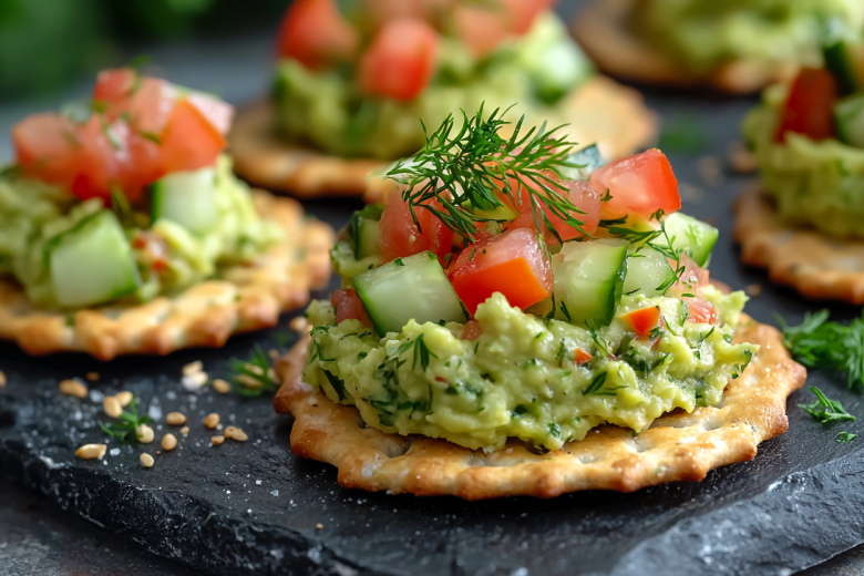 Простейшая закуска на праздничный стол с авокадо