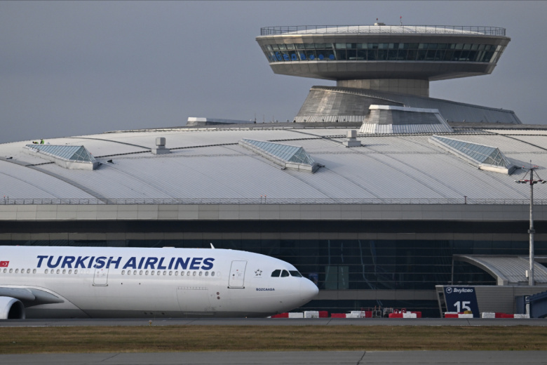 Самолет авиакомпании Turkish Airlines