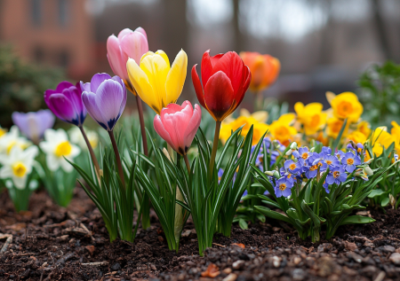3 цветка, которые можно сажать до конца ноября: просто разгребите снег и посадите луковицы