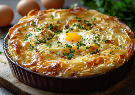 Обычные пироги уже наскучили. На праздничный стол готовлю бастийю — марокканский пирог с яйцом и курицей! Вкусно и необычно