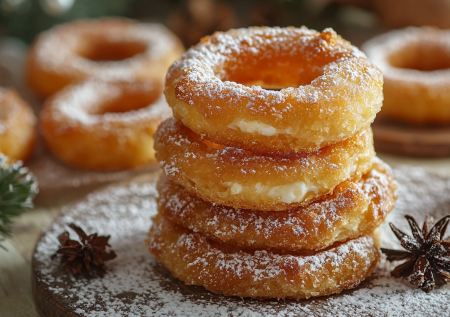 Забудьте о сырниках: эти колечки нежнее и ароматнее! Медово-творожные кольца — простая и вкусная выпечка к чаю