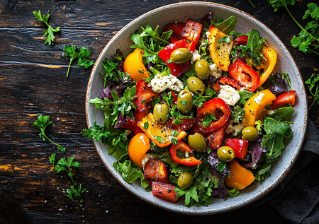 Лето в тарелке: готовлю яркий салат для осеннего вечера — кремовая текстура и сладкий дымный вкус