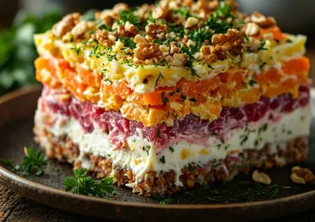 Салат «Мой генерал» для генерала вашего сердца! 5 минут на сборку