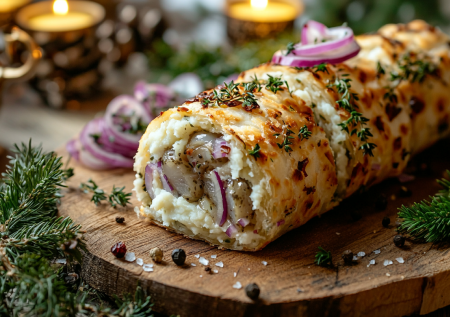 Эффектный рулет с селедкой: такая вкуснятина должна быть на столе у каждого в Новый год