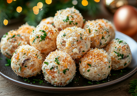 Салат, который удобно накладывать: эти «Снежные сугробы» гости быстро растащат по тарелкам