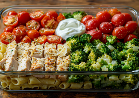 Обед сам готовится в духовке: смешиваю сырые макароны с 3 ингредиентами и отдыхаю — вкусно, просто, полезно