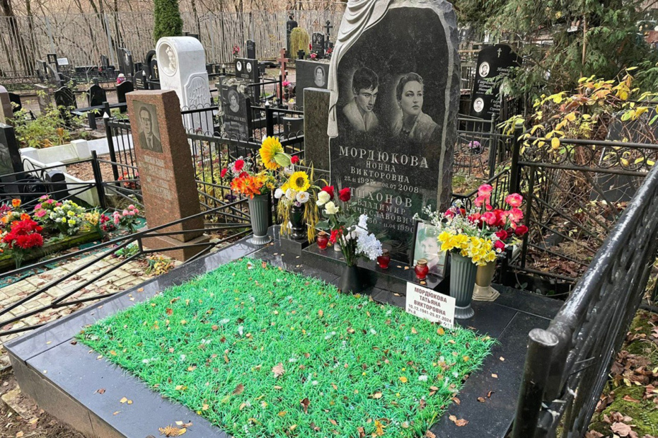 Могила Нонны Мордюковой