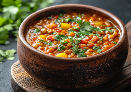 Если любите густые сытные супы, эта чечевичная похлебка с лавровым листом вам точно понравится