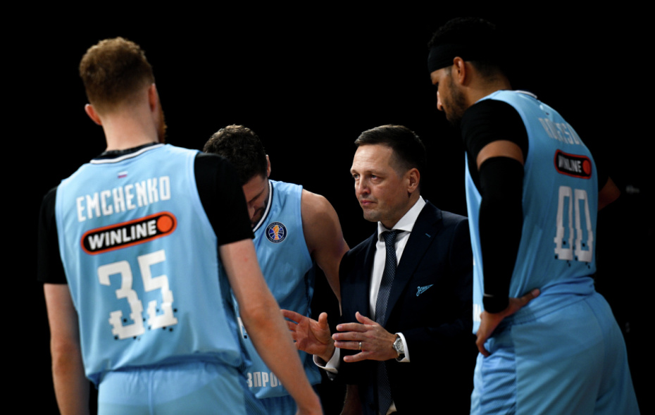 Главный тренер БК «Зенит» Александр Секулич