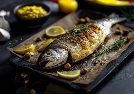 Сибас с дымком: как приготовить без гриля