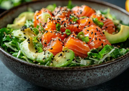 «Цезарь», ради которого стоит забыть все правила: лосось — это вкусно!