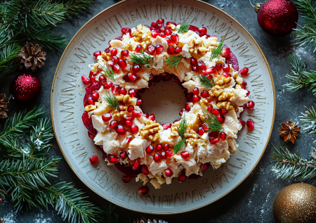 Салат «Рубиновый браслет» со свеклой: простой рецепт на Новый год, который покорит всех
