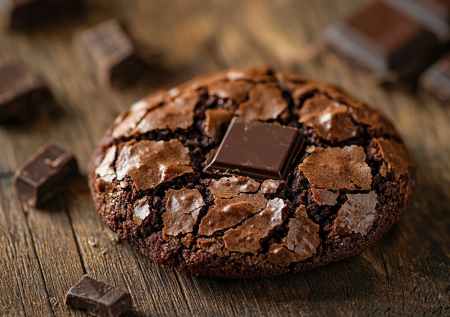 Моя фишка для идеального брауни-печенья — получаю тягучую серединку, которая покоряет