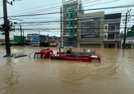 Россиянин оказался в числе пленников затопленного тайского отеля