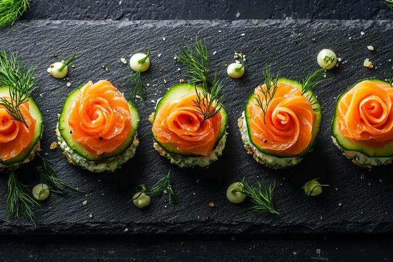 Закуска для фуршета, которую разберут за минуту: простой рецепт с лососем
