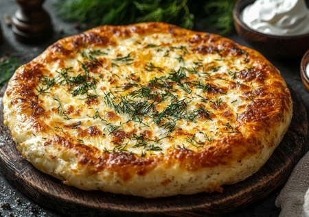 Творожное хачапури за 10 минут: ленивая вкусняшка на сковороде — быстрый завтрак или перекус