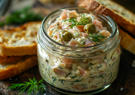 Шикарная закуска к новогоднему столу: риет из форели готовлю сама, без тонны ненужного жира. Вкусно на хлеб, в тарталетки или на крекеры