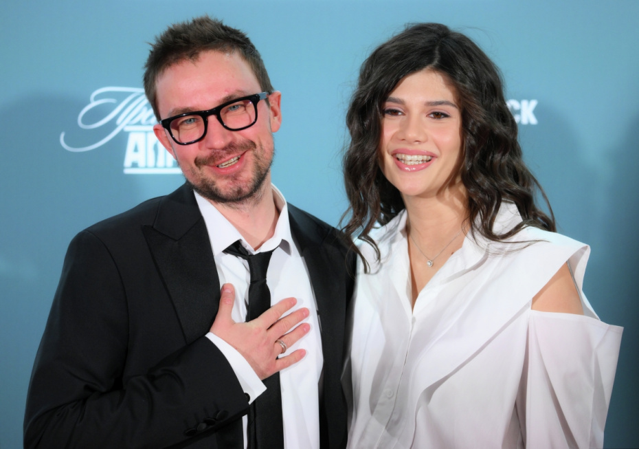 Актер Александр Петров с супругой Викторией