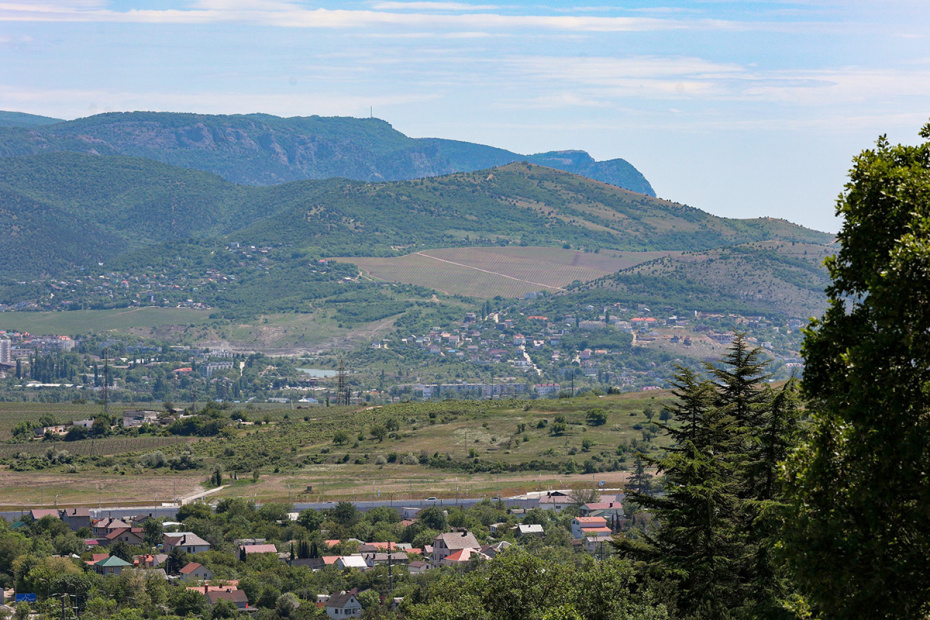 Вид со смотровой площадки Сапун-горы