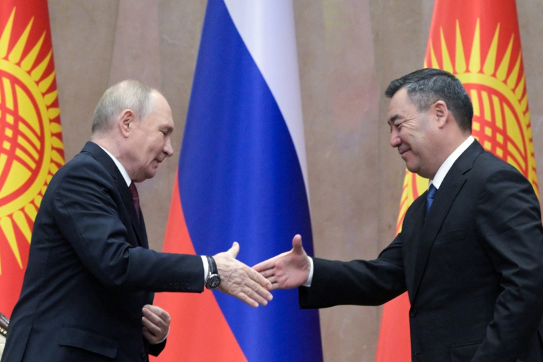 Владимир Путин и Садыр Жапаров