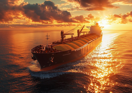 В российском регионе сухогруз-гигант сел на мель