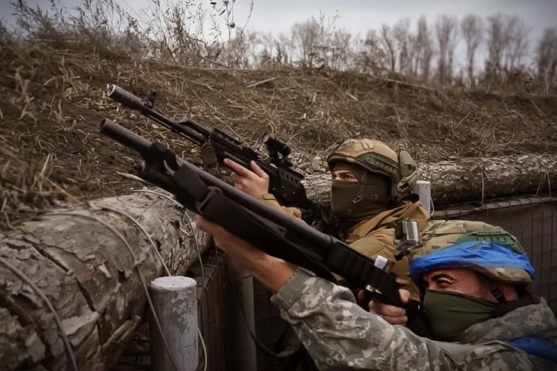 Военнослужащие ВСУ