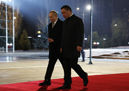 Встреча Путина с Жапаровым в Киргизии попала на видео