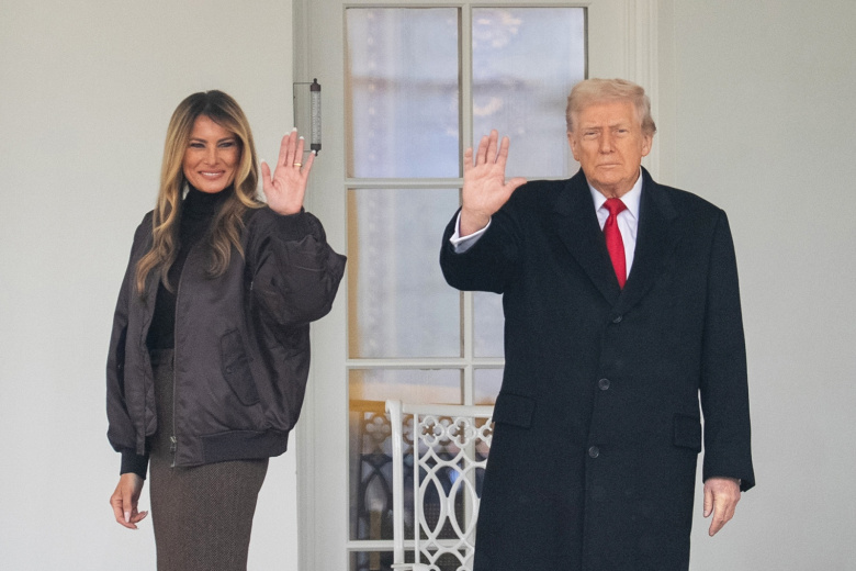 Мелания и Дональд Трамп