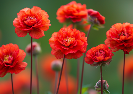 Посадите в ноябре — в мае получите ковер из алых шариков! Акцентный многолетник для яркого сада