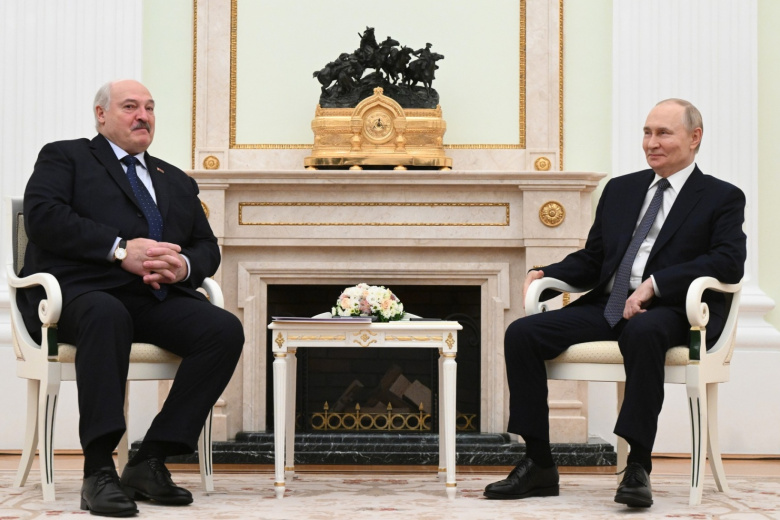 Владимир Путин и Александр Лукашенко