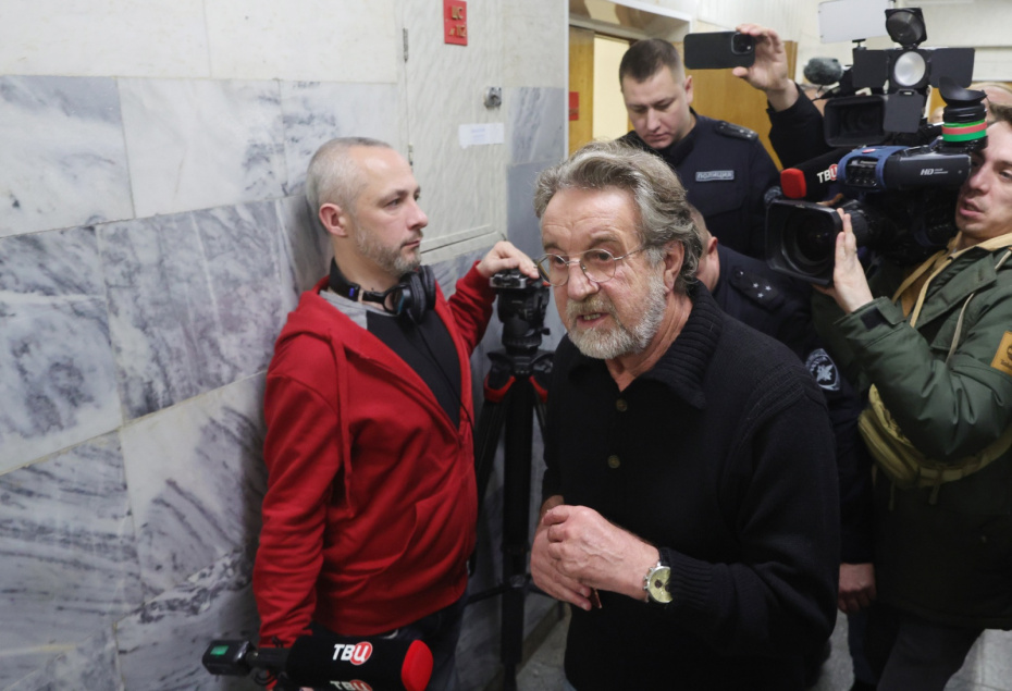 Актер Леонид Ярмольник  в Домодедовском городском суде