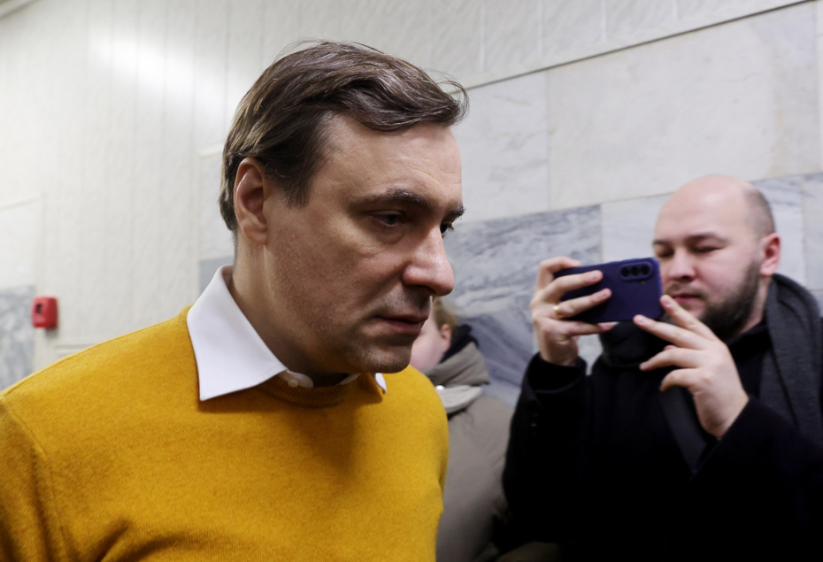 Актер Евгений Цыганов в Домодедовском городском суде