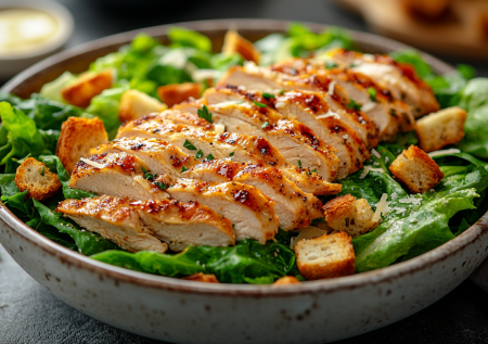 Готовим дома: быстрый салат с копченой курицей на каждый день