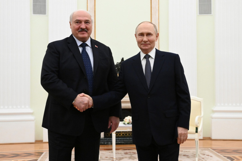 Александр Лукашенко и Владимир Путин