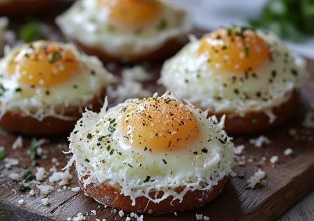 До свидания, глазунья! Жарю яйца «Пашот-мини» в облаке пармезана. Простой продукт превращается в изысканный деликатес