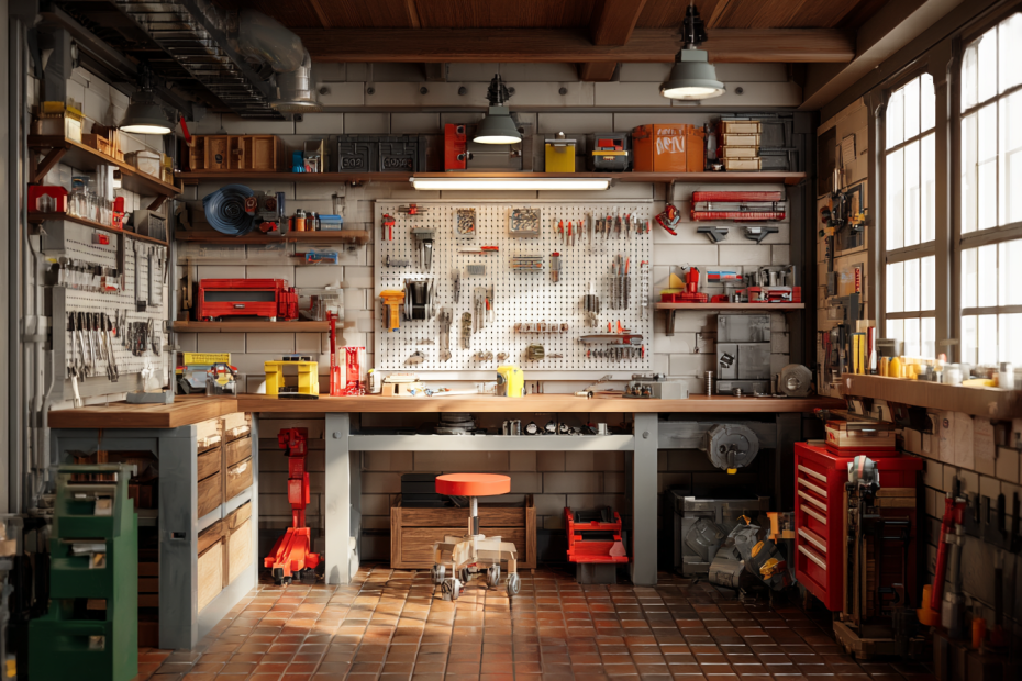 Делайте так, и спина болеть не будет: наводим порядок в мастерской и гараже