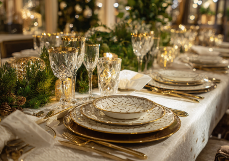 Дизайнер ответил, как подобрать стильные украшения для новогоднего стола