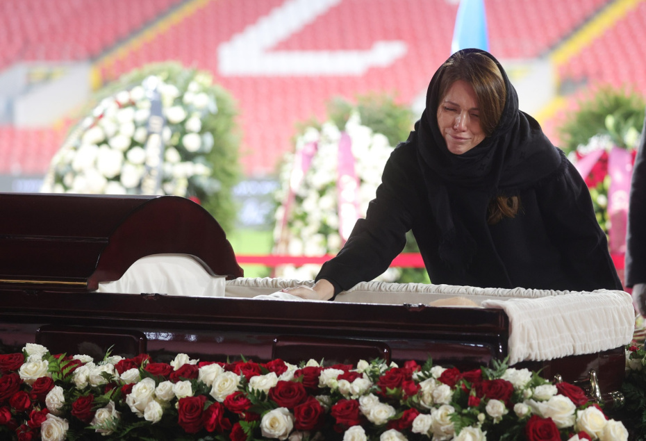 Прощание с олимпийским чемпионом Никитой Симоняном