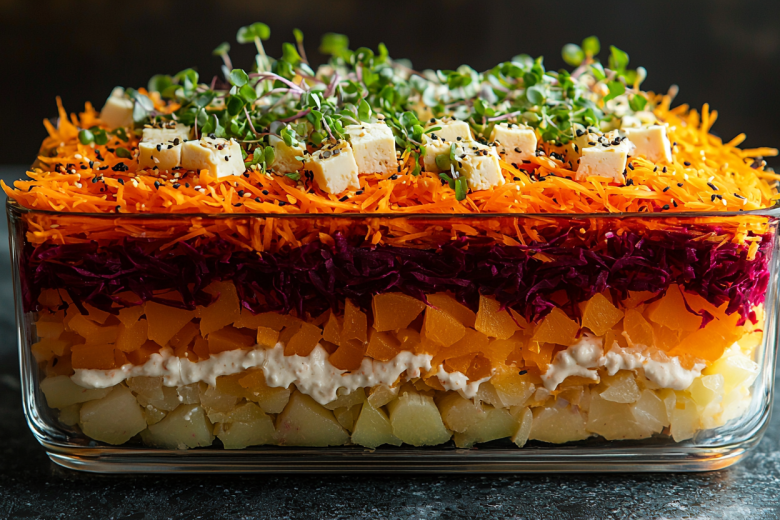 Сельдь под шубой с секретом: почему стоит добавить тофу в салат