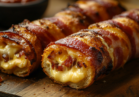 Закуска из 3 ингредиентов за 10 минут: обалденные рулетики из тостового хлеба с тягучей серединкой