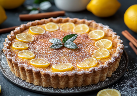 Лимон, чуть молока и муки: самый простой лимонный пирог — готовим домашнюю вкуснятину к чаю