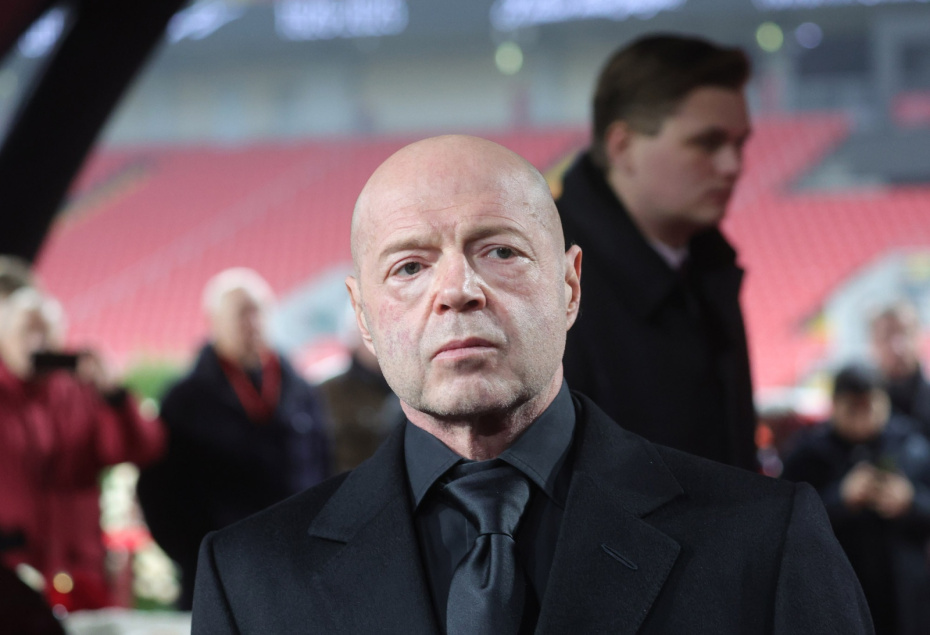 Вице-президент РФС Игорь Каменский на церемонии прощания с олимпийским чемпионом Никитой Симоняном