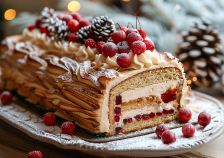 Наполеон забыт, готовлю полено: французский пирог на Новый год