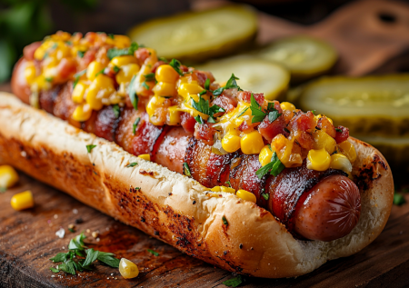 Хот-дог с сырно-кукурузной шапкой: идеальный вариант на вечеринку или выходные — вкуснятина за 15 минут