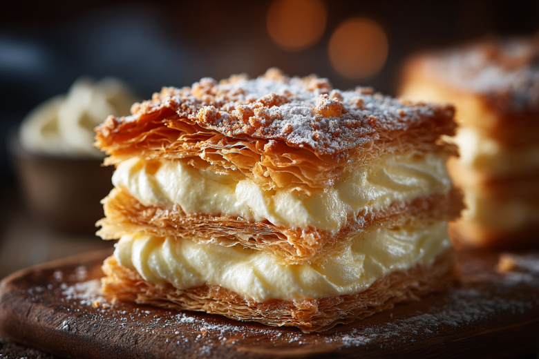 Лучше наполеона! Готовим мильфей